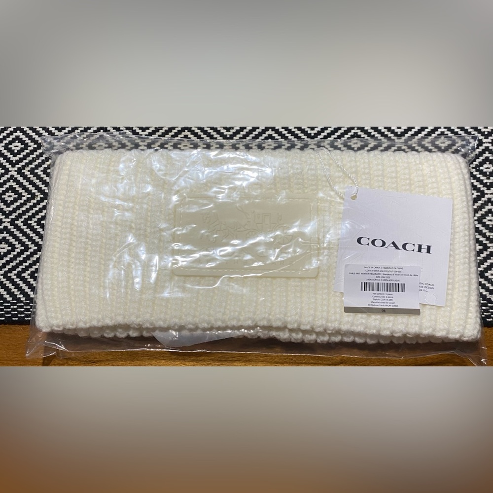 Coach Headband, ivory/offwhite - Picture 2 of 7